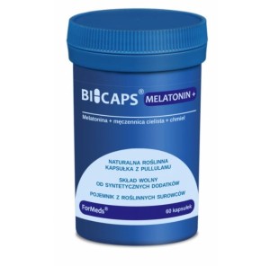 BICAPS MELATONIN + 60 kaps.