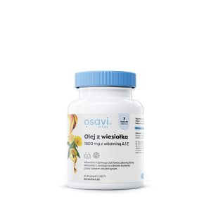 Osavi Olej z wiesiołka 1800 mg z witaminą A i E 60kaps.